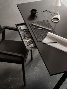 Preview: String Schreibtisch Schublade schwarz